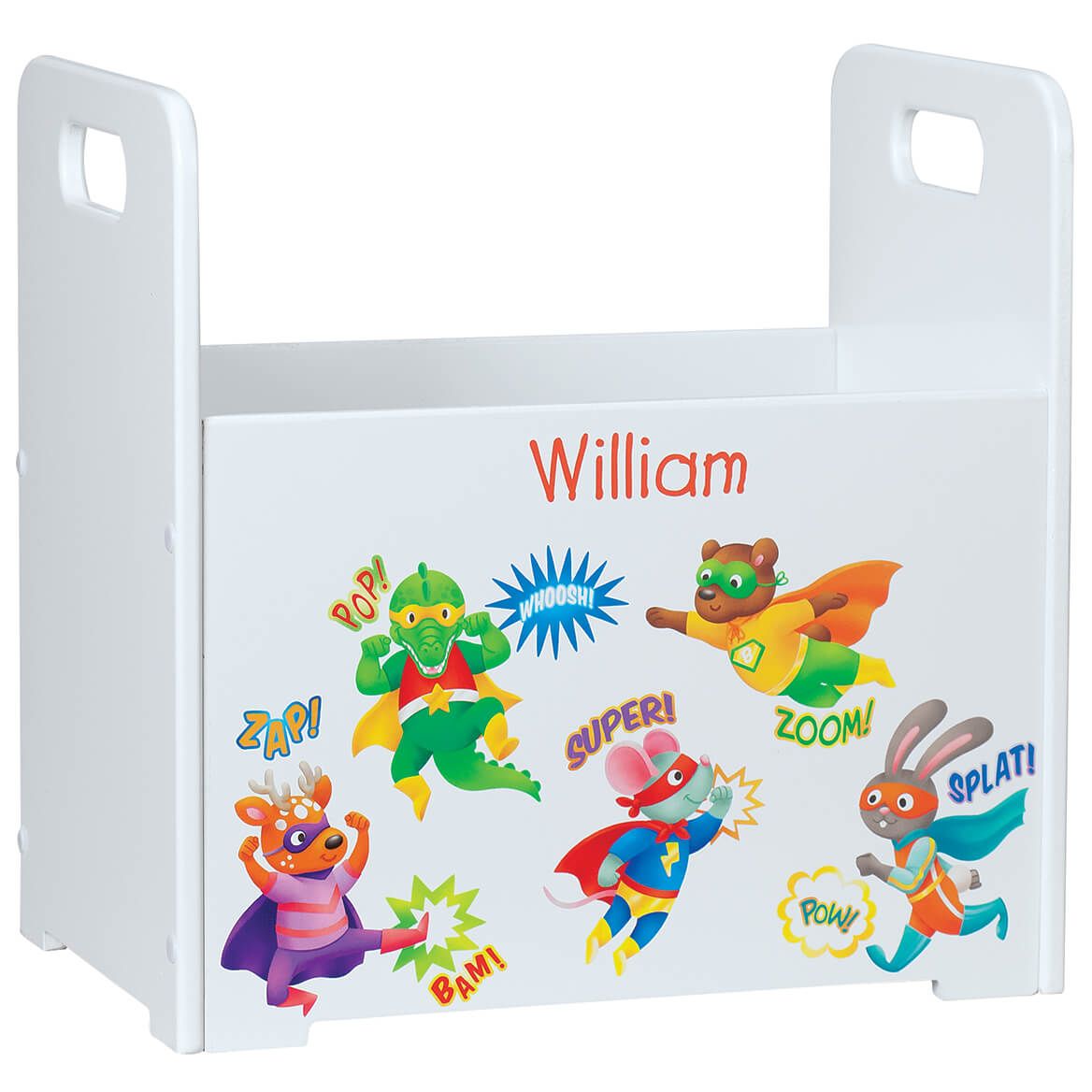 Personalized Superheroes Book Caddy + '-' + 370500