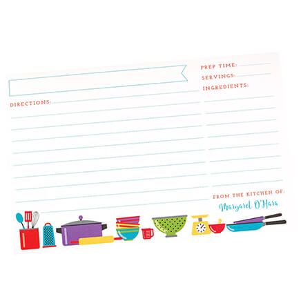 Personalized Recipe Cards-370596