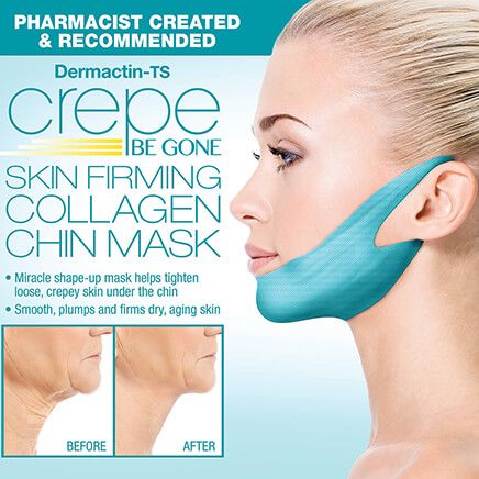 Crepe Be Gone Skin Firming Collagen Chin Masks Set of 2-370686