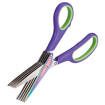 Titanium Rainbow Shredding Scissors-370714