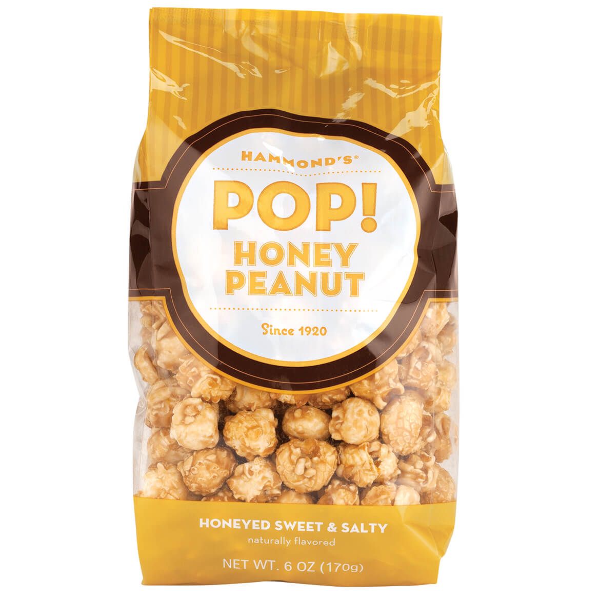 Hammonds® POP! Honey Peanut Popcorn, 6oz. + '-' + 370783
