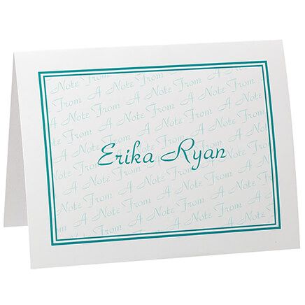 Personalized A Note From Note Cards Bright set of 20-370804