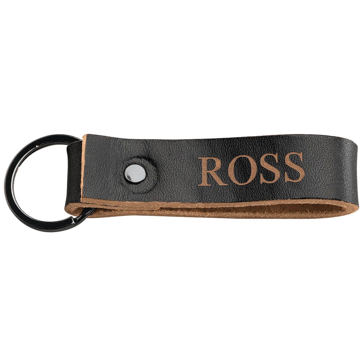 Personalized Leather Key FOB + '-' + 370992