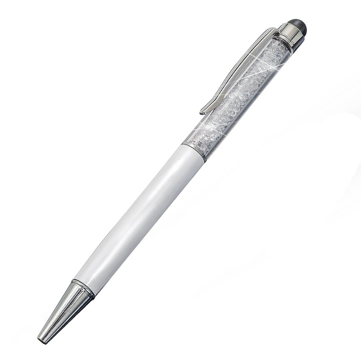 Silver-Tone Designer Crystal Pen/Stylus + '-' + 371403