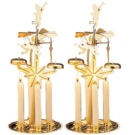 Angel Abra Carousel and Candles, Set of 2-371419