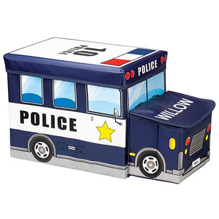 Personalized Police Car Storage Box-371455