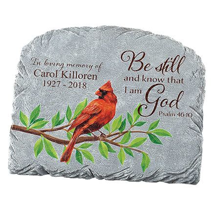 Personalized Cardinal Memorial Garden Stone-371681