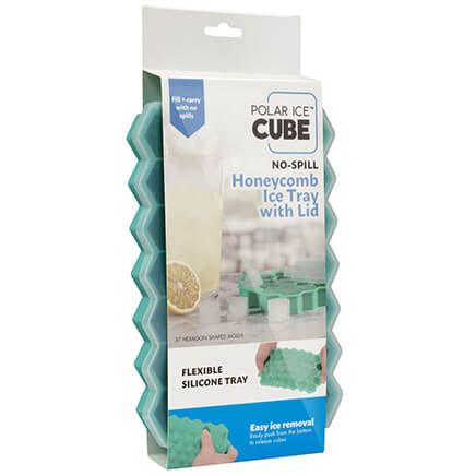 Polar Ice™ Cube No Spill Honeycomb Ice Tray With Lid-371840
