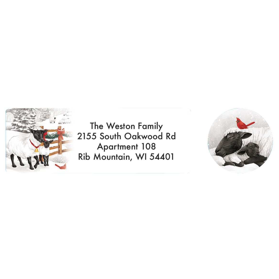 Merry Greetings Address Labels and Envelope Seals + '-' + 371875