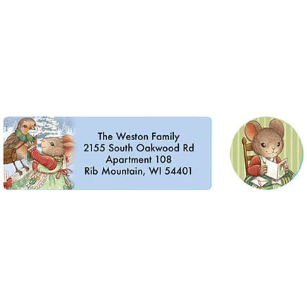 Charming Friends Address labels and envelope seals-371880