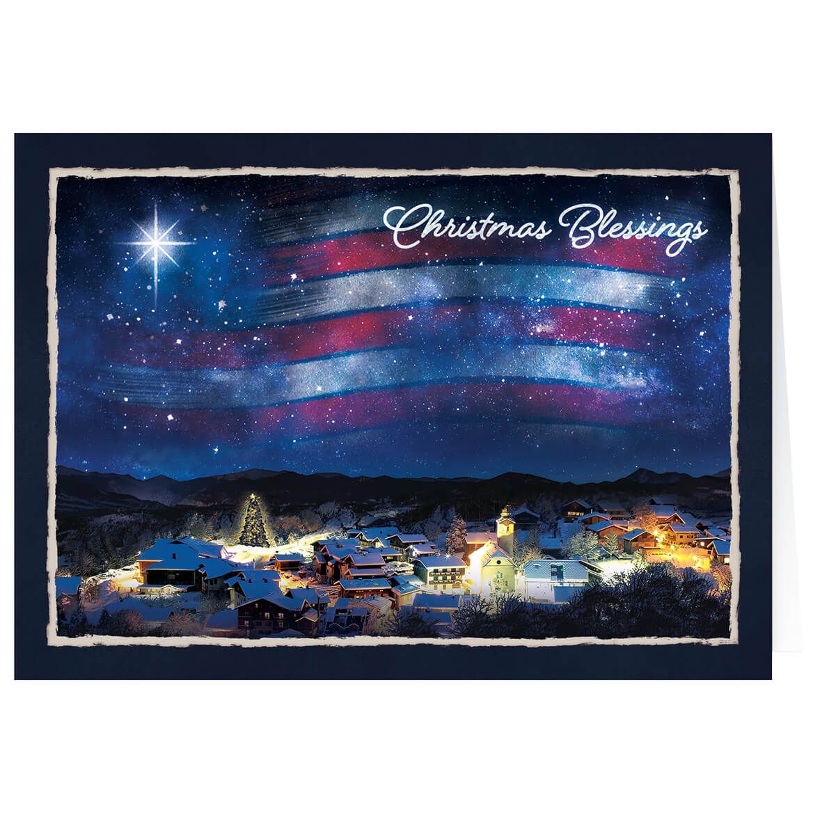 Blessings Across America Christmas Card Set of 20 + '-' + 371902