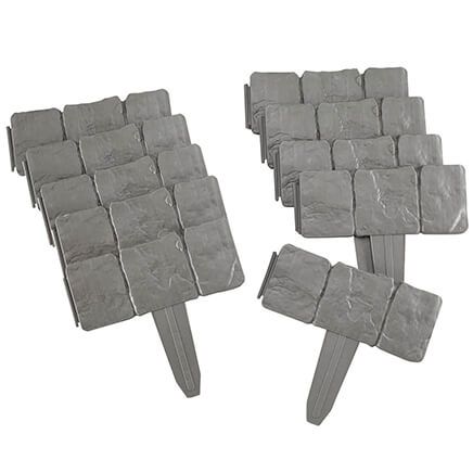 Plastic Rock Fencing, Set of 10-371950