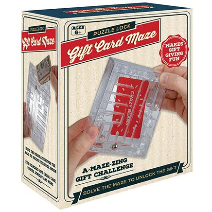 Puzzle Lock Gift Card Maze-371977