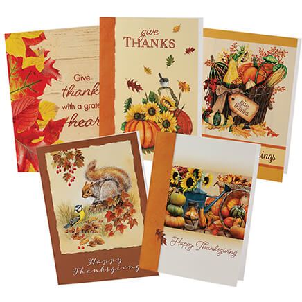 Thanksgiving Card Assortment, Set of 20-372123