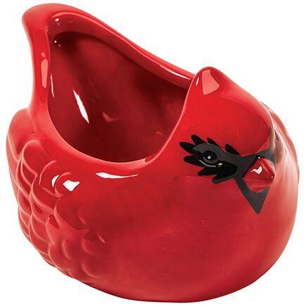 Ceramic Cardinal Bowl-372221
