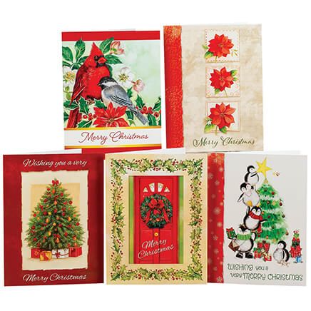 Christmas Variety Pack Cards, Set of 20 Traditional-372238