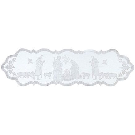 Silent Night Lace Table Runner-372363