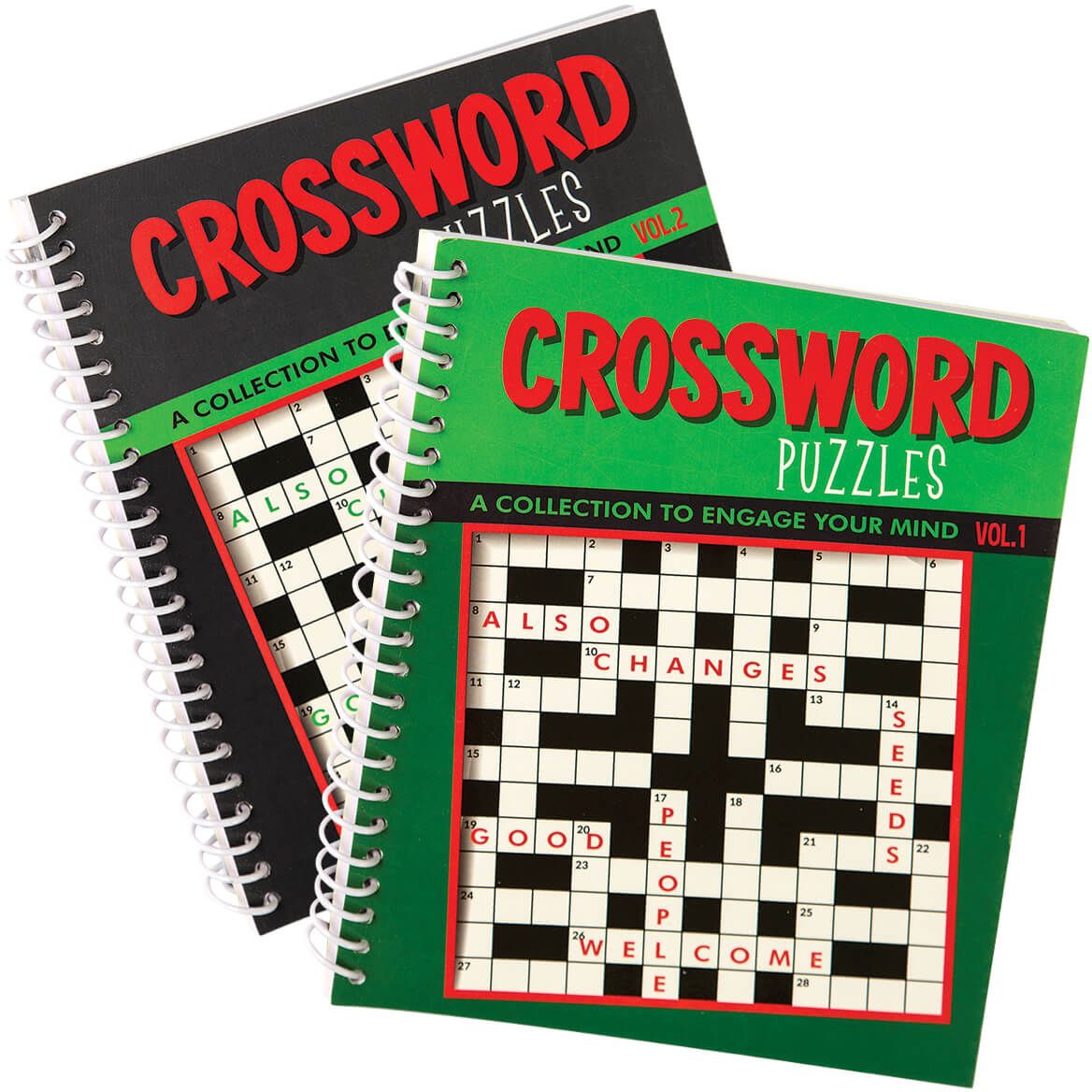 Crossword Puzzle Spiral Books, Vol. 1 and 2, Set of 2 + '-' + 372574