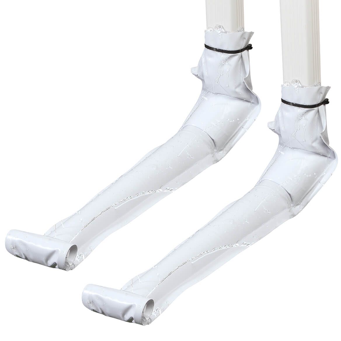 White Downspout Extension, Set of 2 + '-' + 372599