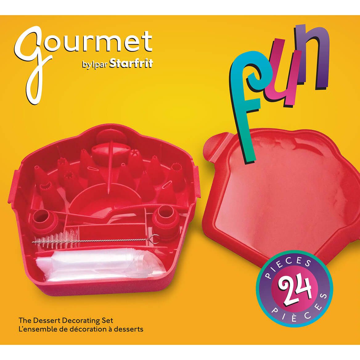 Gourmet Fun 24-Pc. Dessert Decorating Set + '-' + 372715