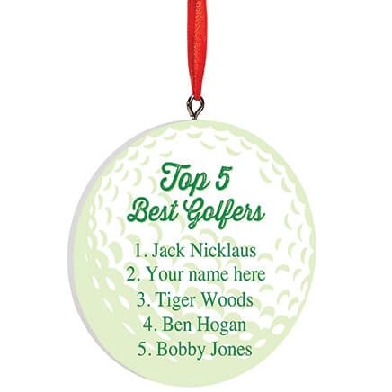 Personalized Best Golfers Ornament-372720