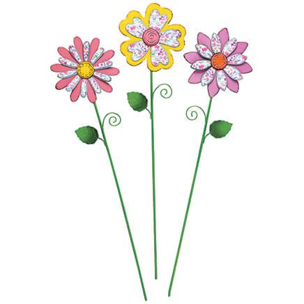 Metal Floral Stakes by Fox River™ Creations, Set of 3-372749