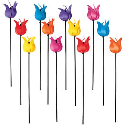 Spinning Tulip Stakes by Fox River™ Creation, Set of 12-372781