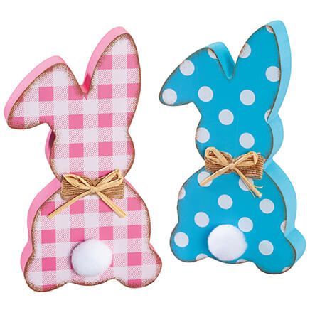 Bunny Shelf Sitters, Set of 2 by Holiday Peak™-372796