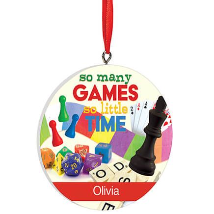 Personalized Board Game Ornament-372808