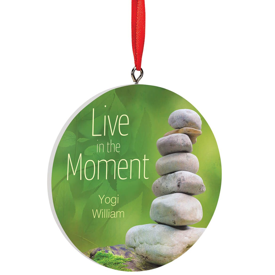 Personalized Live in the Moment Ornament + '-' + 372863