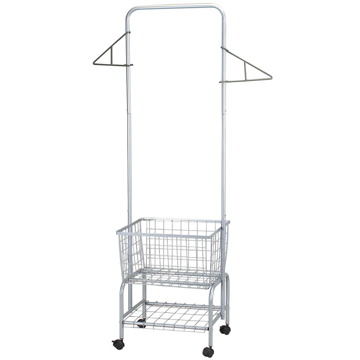Laundry Cart with Hanging Rack + '-' + 372938