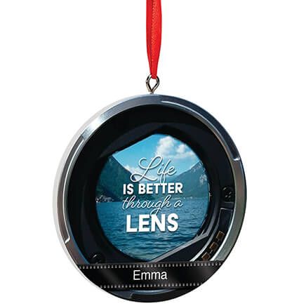 Personalized Photographer Ornament-372971