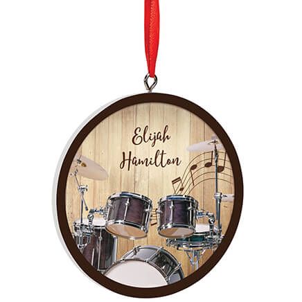 Personalized Drummer Ornament-372973