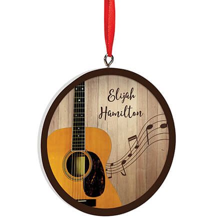 Personalized Guitar Ornament-372976