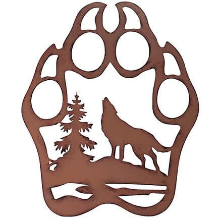 Paw Print Northwoods Metal Wall Art by Fox River™ Creations-373030