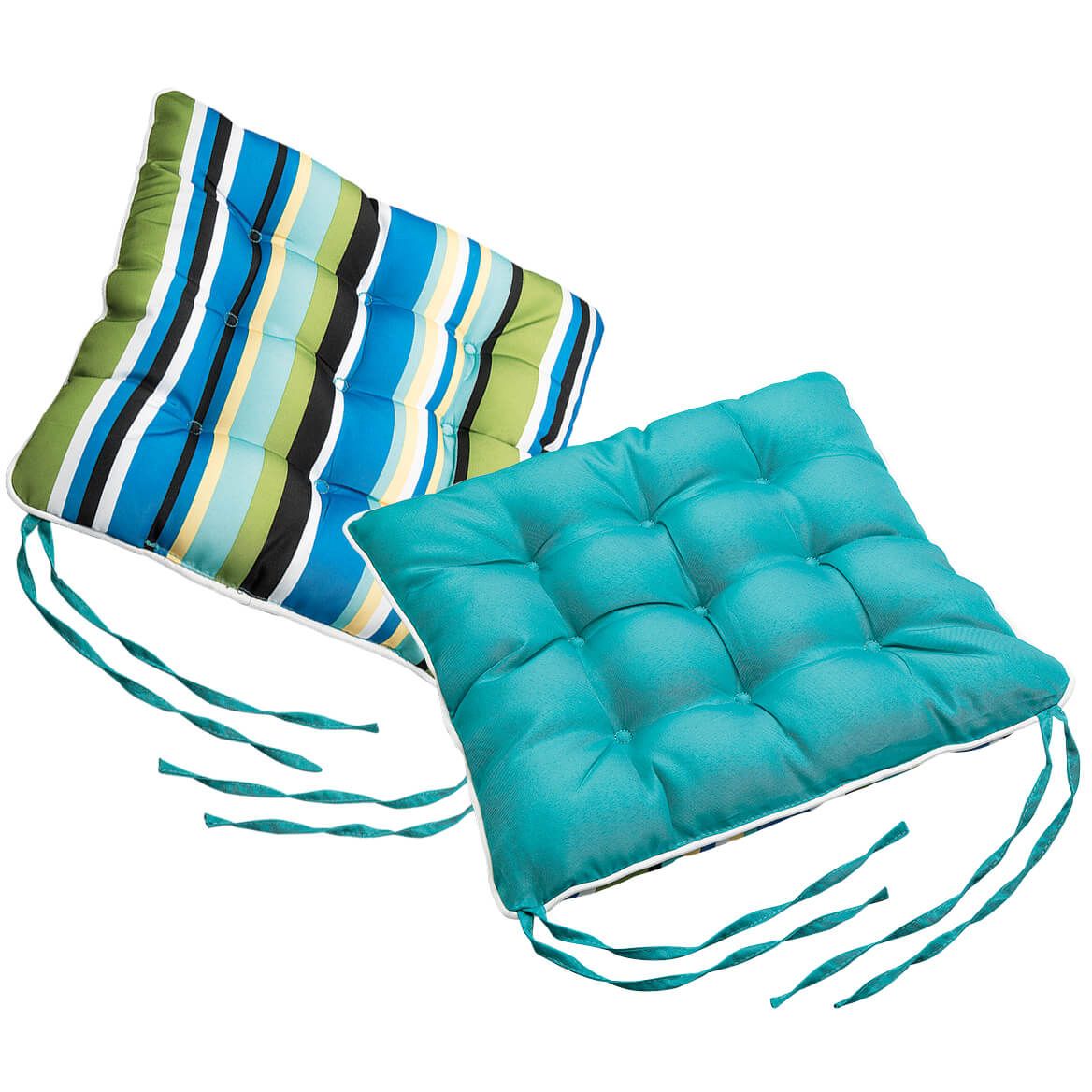 Reversible Outdoor Cushions, Set of 2 + '-' + 373228