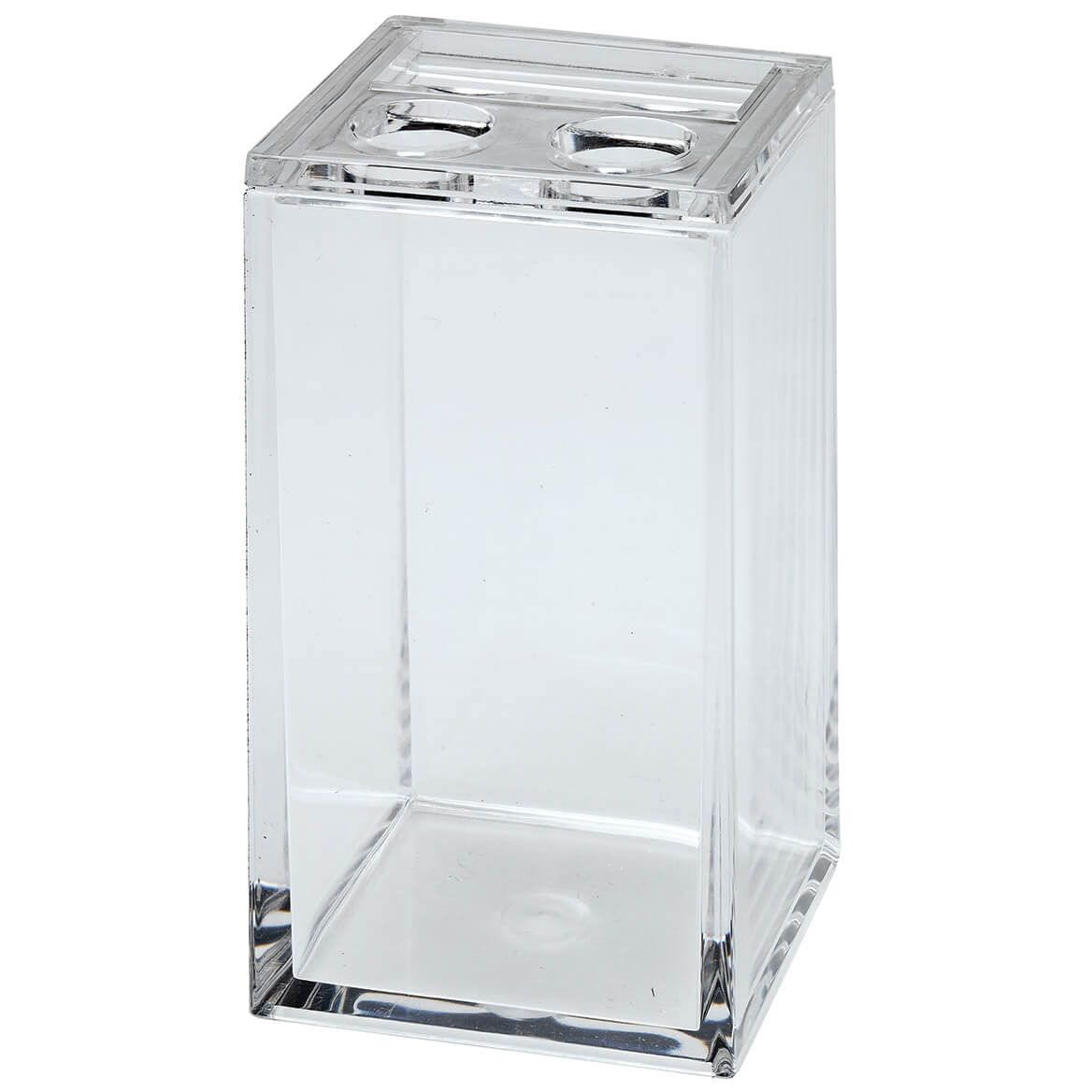 Square Clear Acrylic Toothbrush Holder + '-' + 373260