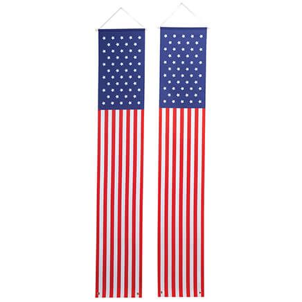 American Flag Door Banners by Holiday Peak™, Set of 2-373267