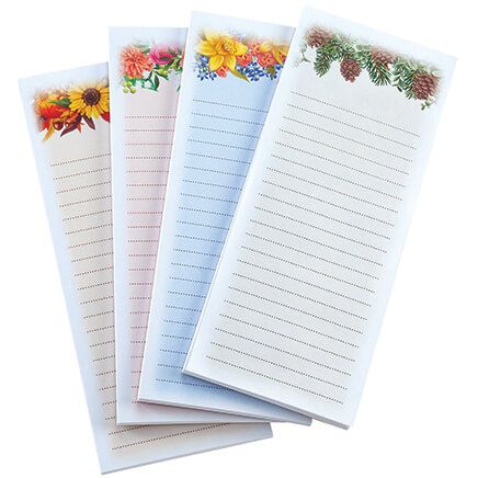 Seasonal Floral Note Pads, Set of 4-373346