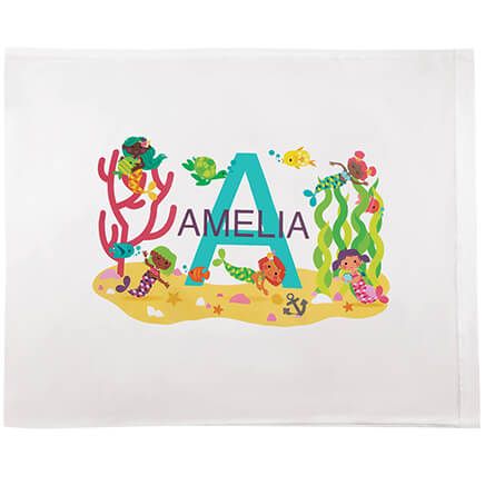 Personalized My Name Mermaid Pillowcase-373357