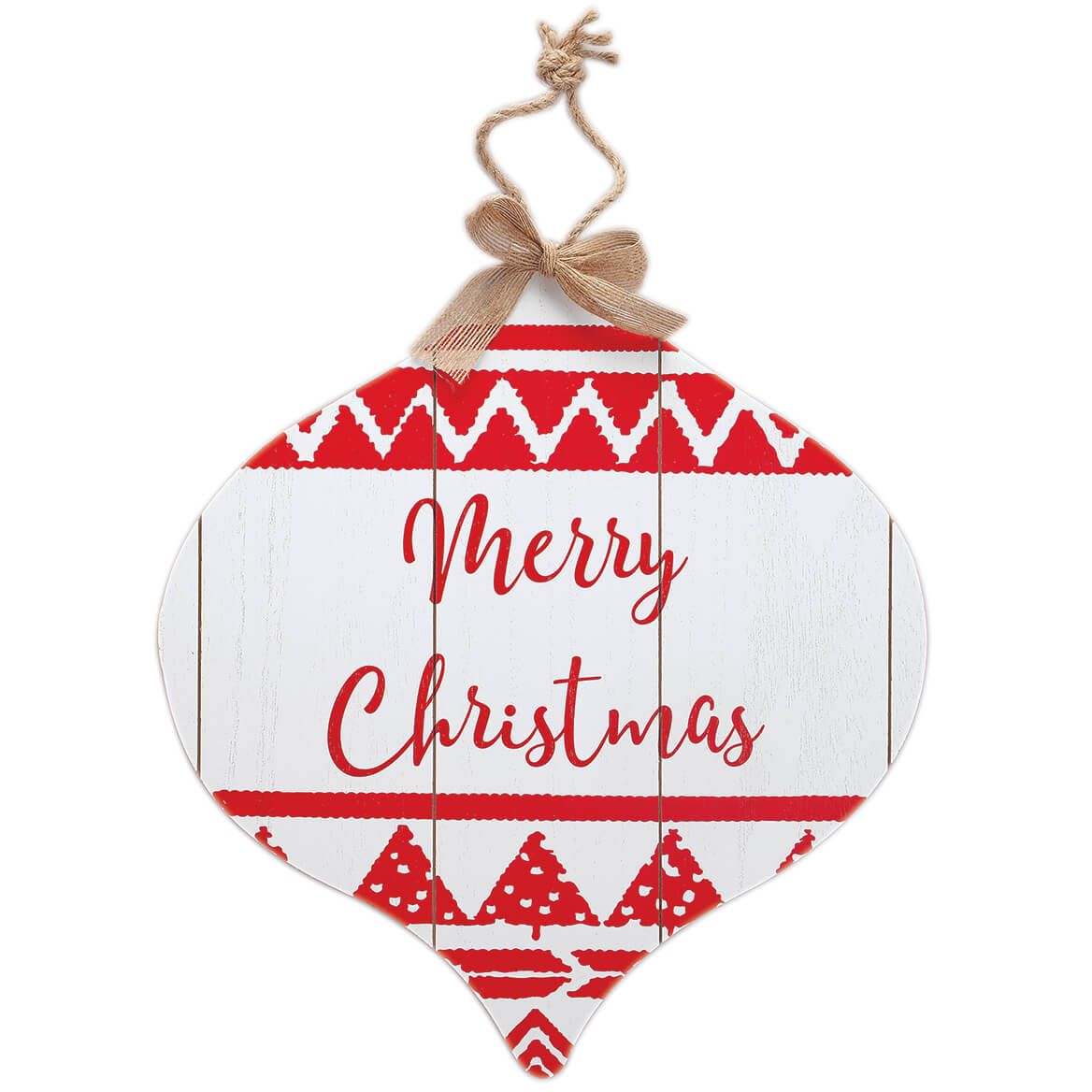 Personalized Ornament Wall Hanging by Holiday Peak™ + '-' + 373505