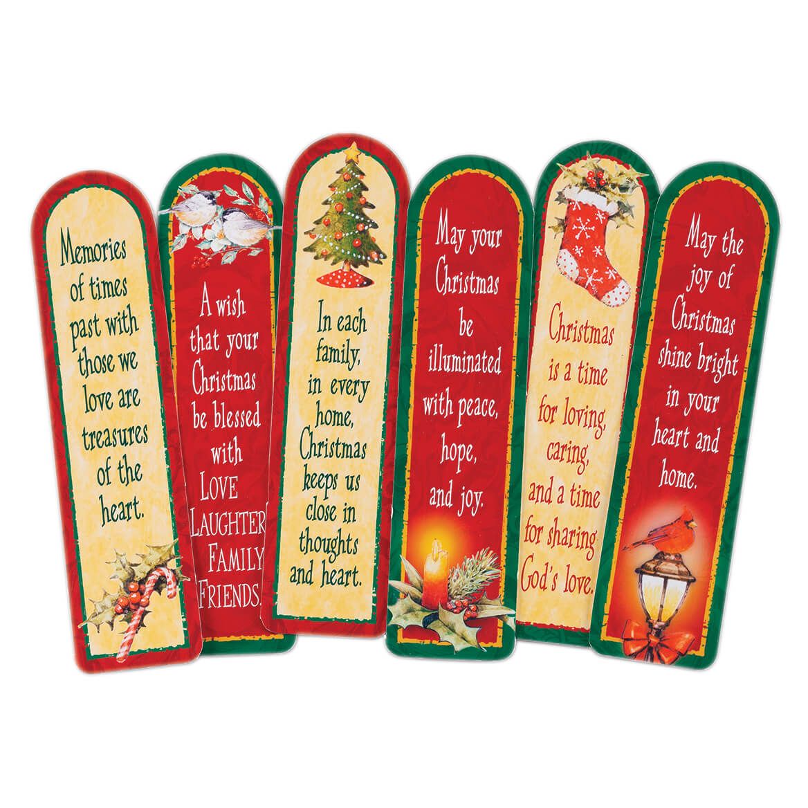 Christmas Greetings Bookmarks, Set of 12 + '-' + 373522