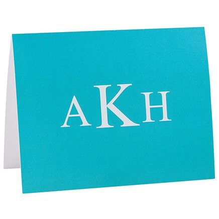 Personalized Monogrammed Classic Note Cards, Set of 20-373523
