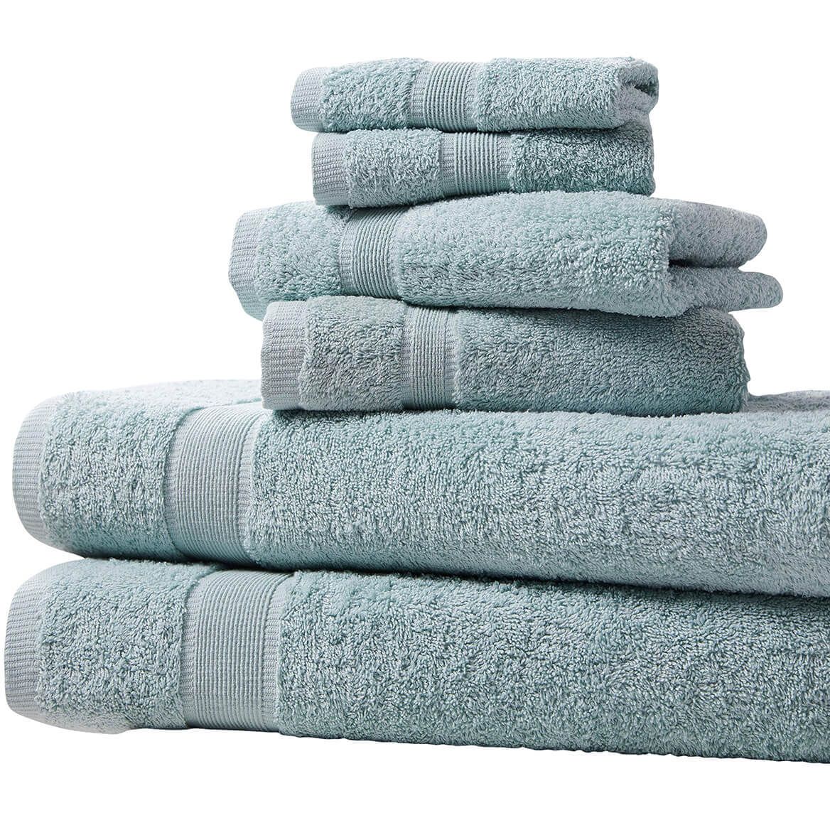 Cotton 6 Piece Bath Towel Set + '-' + 373586