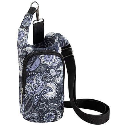 RFID Wallet and Water Bottle Crossbody-373608