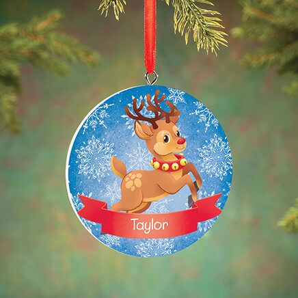 Personalized Reindeer Ornament-373803