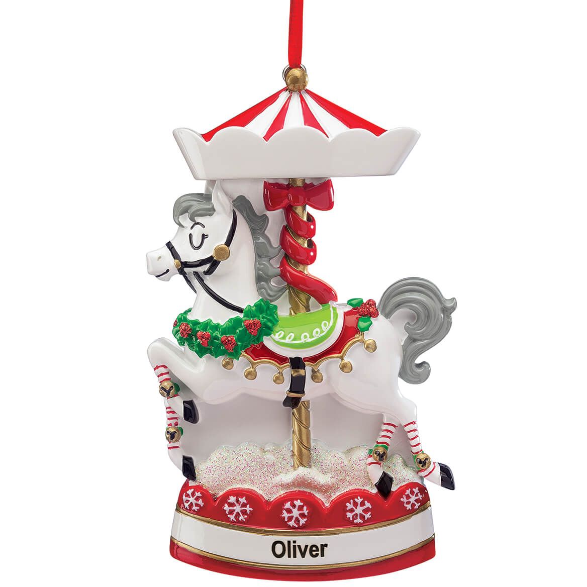 Personalized Carousel Ornament + '-' + 373809