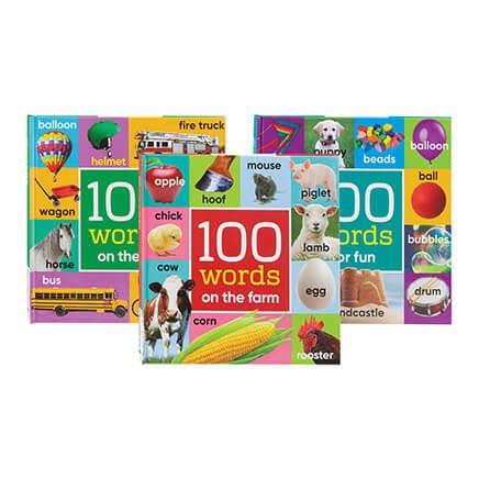 "100 Words" Books, Set of 3-373848