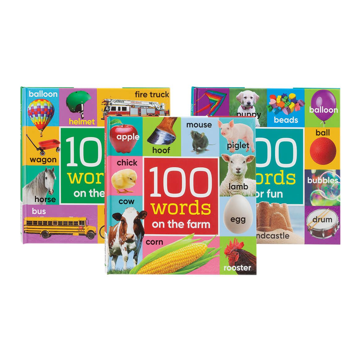 "100 Words" Books, Set of 3 + '-' + 373848