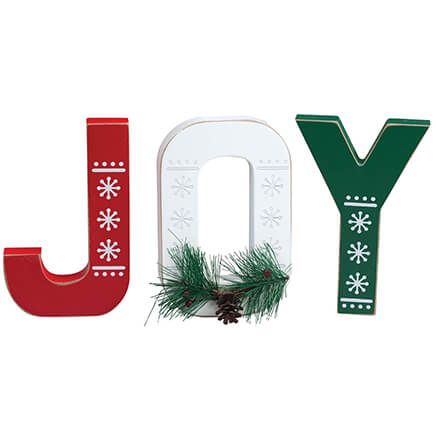 JOY Block Letters by Holiday Peak™-373858